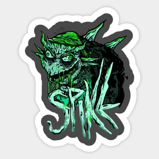 Spike Sticker